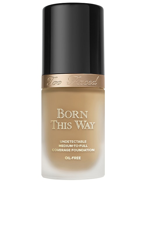 Shop Too Faced Born This Way Foundation In 浅米黄色