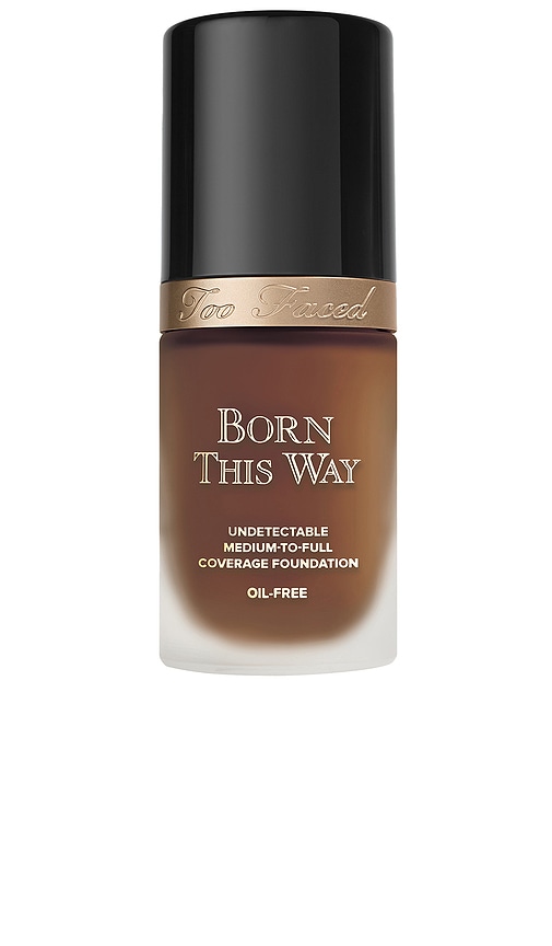 Shop Too Faced Born This Way Foundation In 深褐色