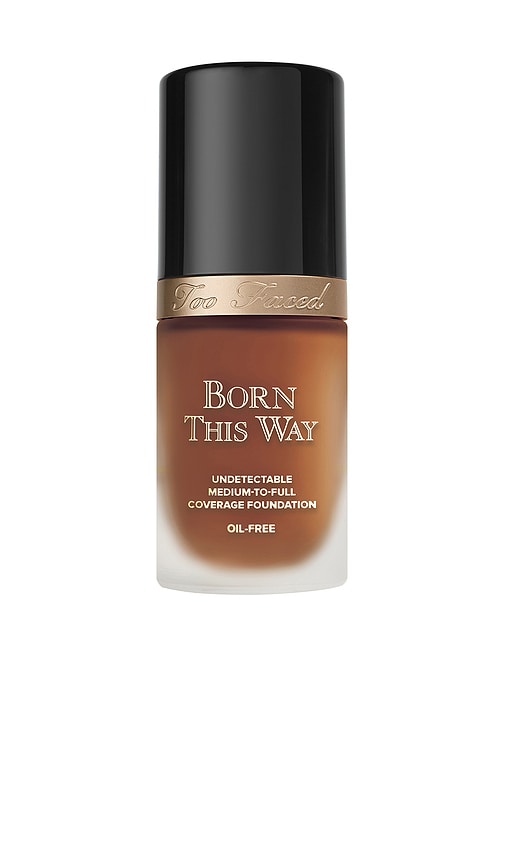 Too Faced Born This Way Foundation In 五香朗姆酒色