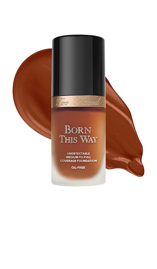 Too Faced Born This Way Foundation In 五香朗姆酒色