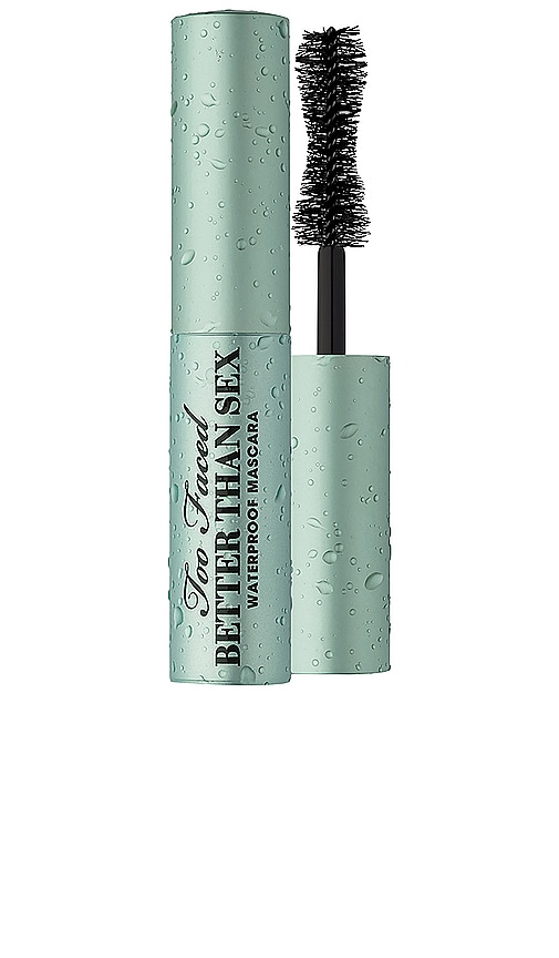Too Faced Travel Size Better Than Sex Waterproof Mascara in Black.