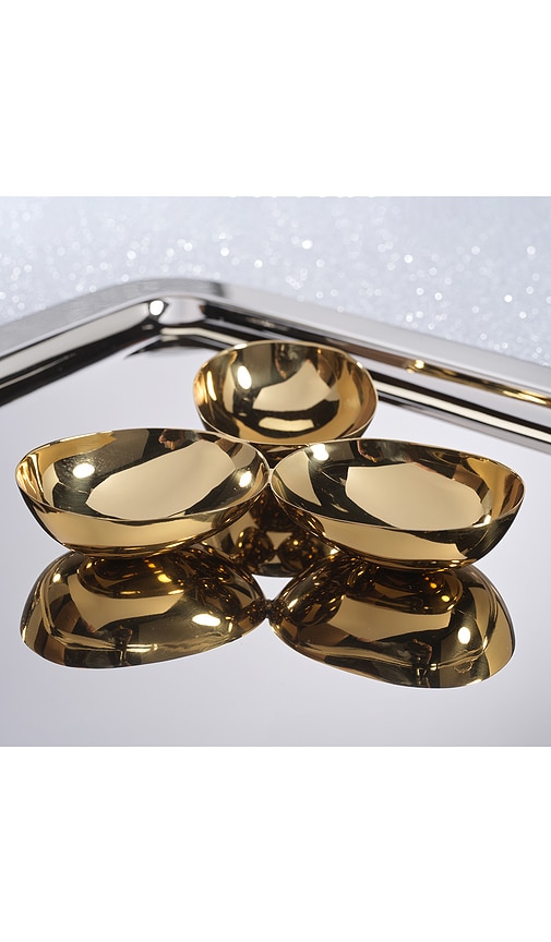 The Favorites Triple Nut Bowl In Gold