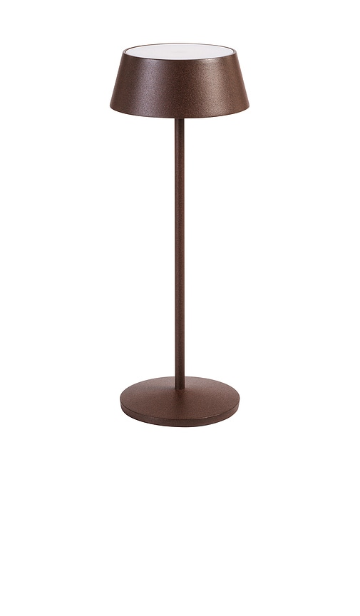 The Favorites Andria Rechargeable Table Light In Brown