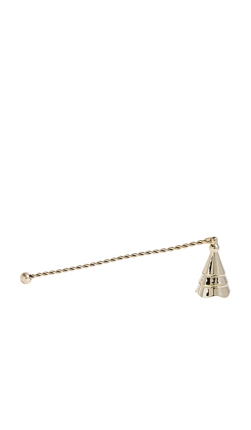 The Favorites Wave Tree Candle Snuffer In Gold