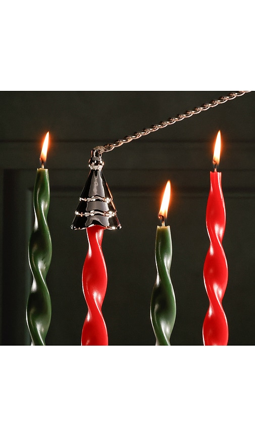 The Favorites Wave Tree Candle Snuffer In Gold