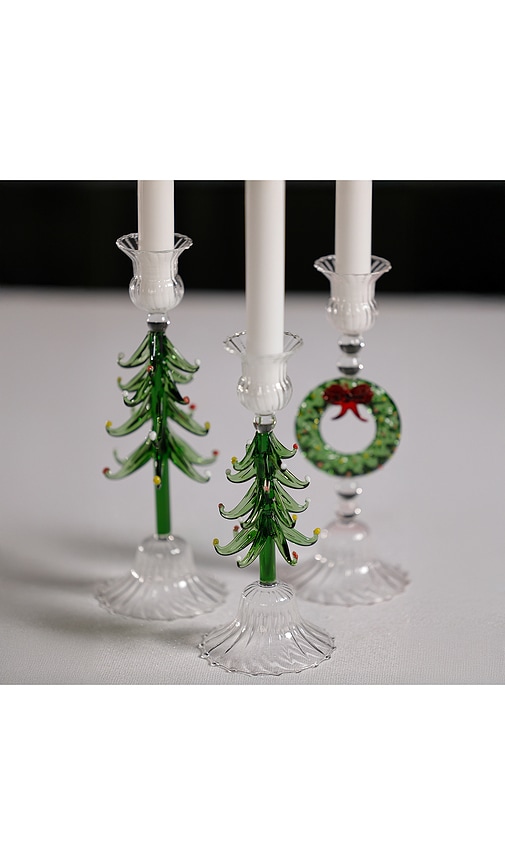 The Favorites Holiday Wreath Taper Holder
