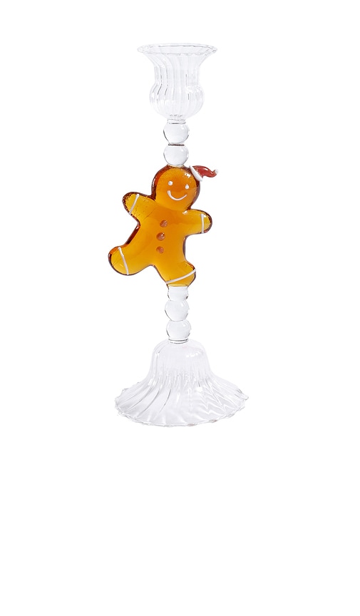 The Favorites Holiday Gingerbread Taper Candle Holder
