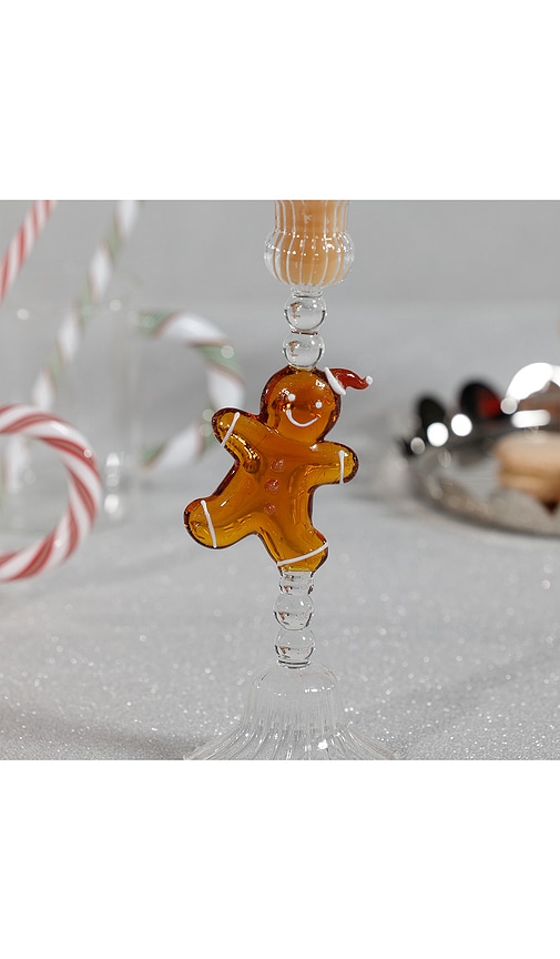 The Favorites Holiday Gingerbread Taper Candle Holder