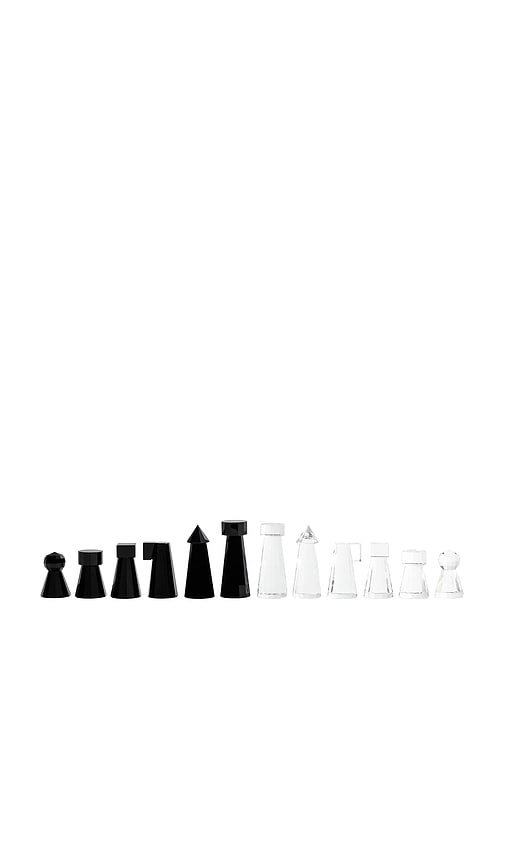  The Favorites Juego De Ajedrez De Cristal Hecho A Mano Handmade Crystal Chess Set En Color Negro Talla All . 