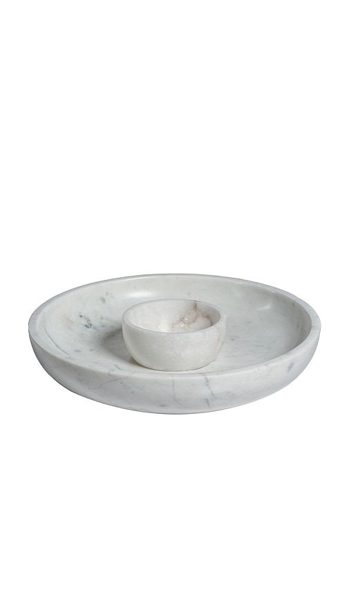 The Favorites Roma Chip And Dip Bowl In White