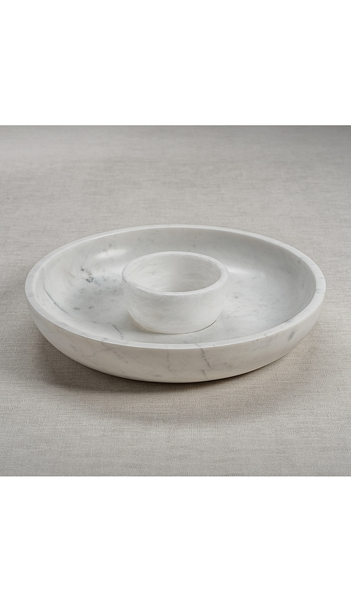 The Favorites Roma Chip And Dip Bowl In White