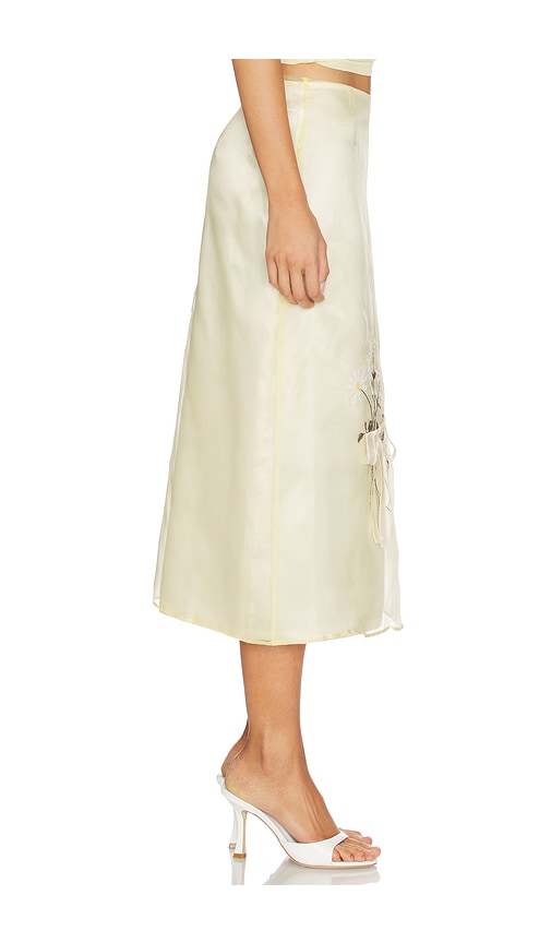  Tanner Fletcher Rock Lisel Embroidered Daisy In Yellow. Größe Xs. Also In S, M, L. 