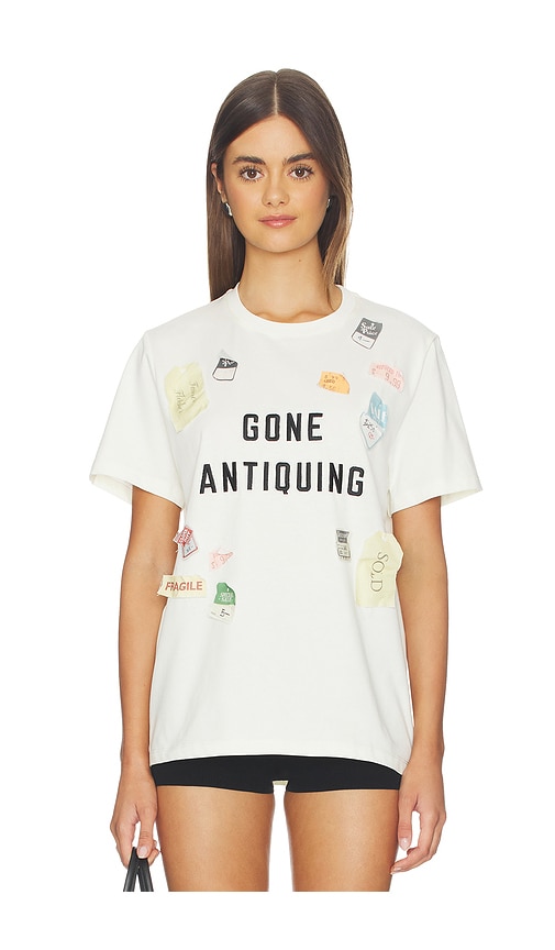 Tanner Fletcher Gone Antiquing Applique Tee In Multi