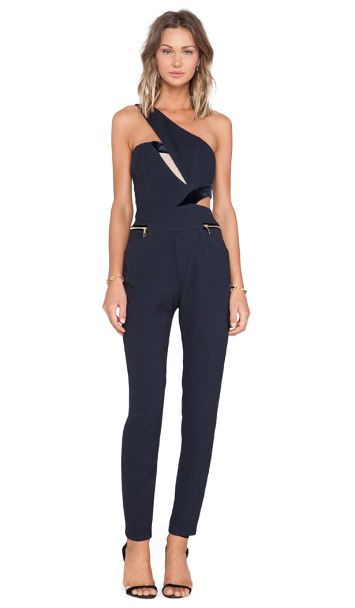 Three Floor Legacy Jumpsuit in Navy | REVOLVE