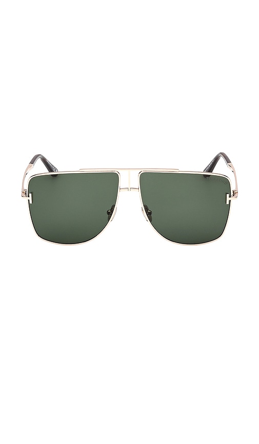 TOM FORD Eliott Metal Sunglasses in Rose Gold.