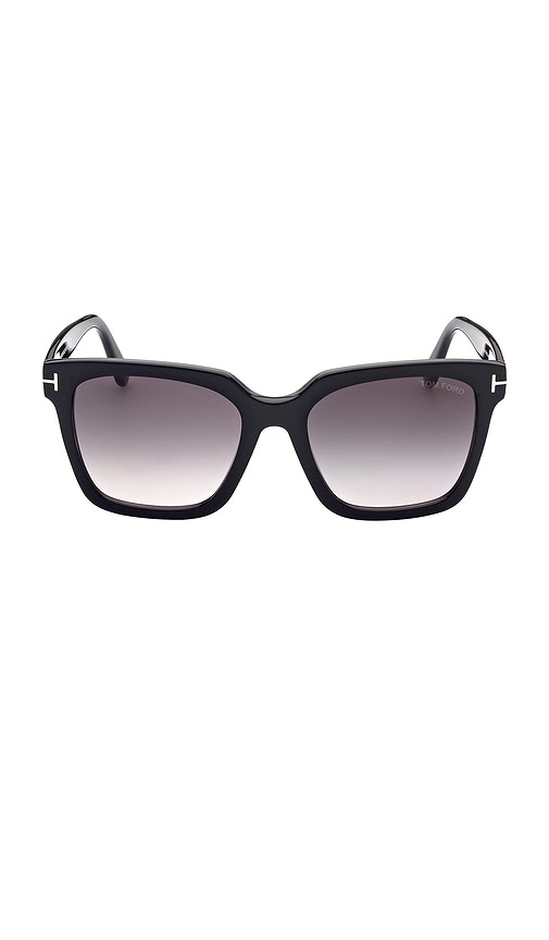 Shop Tom Ford Selby Sunglasses In 블랙 & 그레이