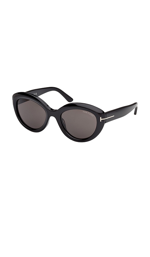 Tom Ford Stacy 53mm Cat-eye Sunglasses In Black