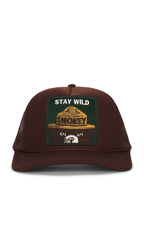 Friday Feelin Stay Wild Hat In Brown