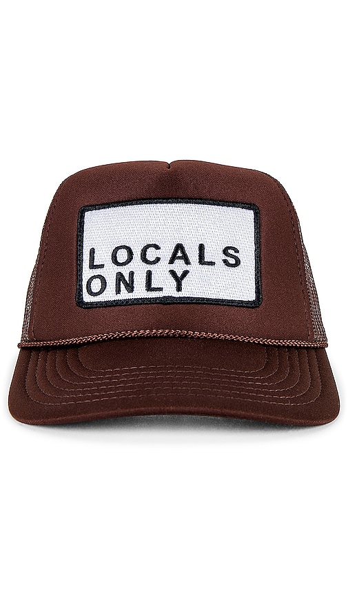 Friday Feelin Locals Only Hat In Brown