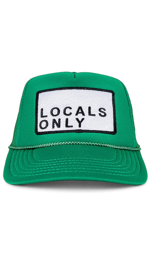 Friday Feelin Locals Only Hat In Green
