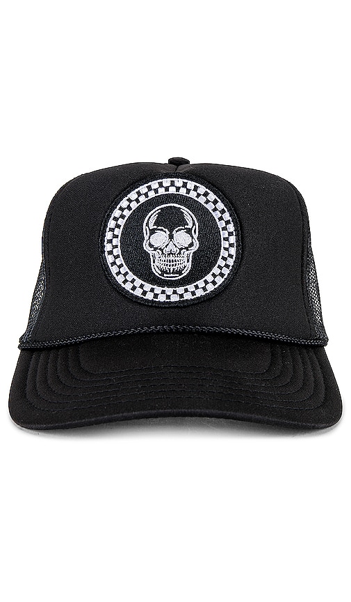 Friday Feelin X Revolve Skull Hat In Black