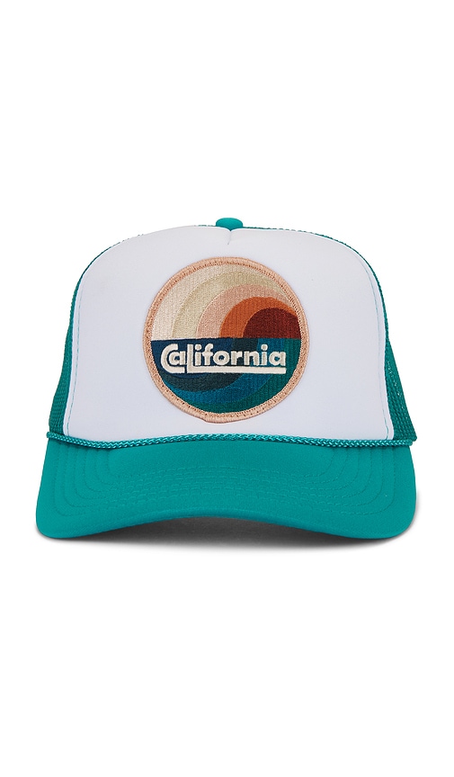 Shop Friday Feelin California Waves Hat In Green