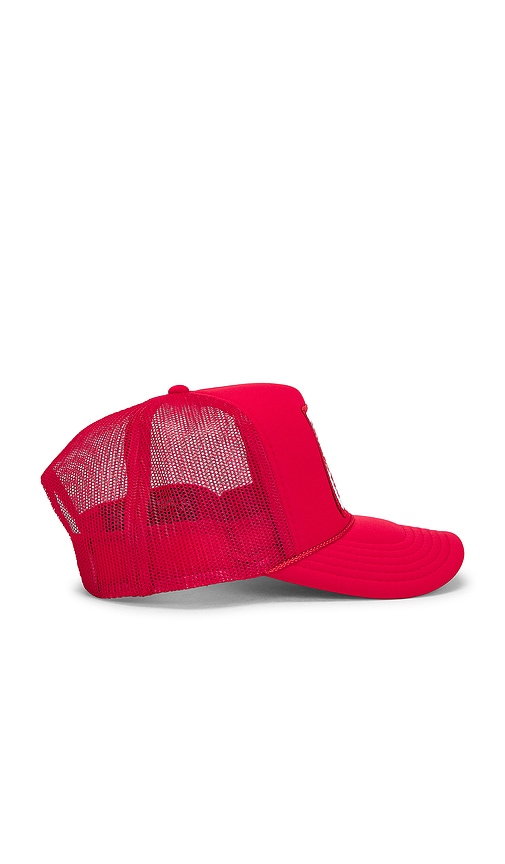  Friday Feelin Mucho Amor Hat In Red. 