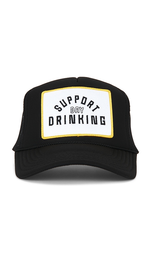 Friday Feelin Support Day Drinking Hat In Black