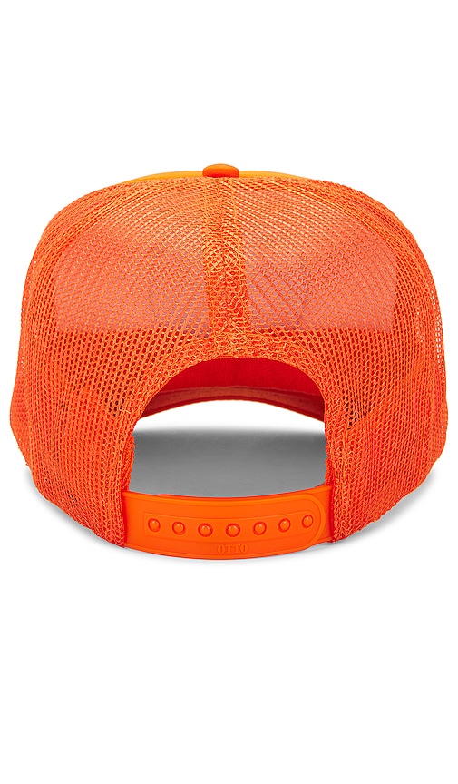 Shop That Friday Feeling Smiley Hat In Orange