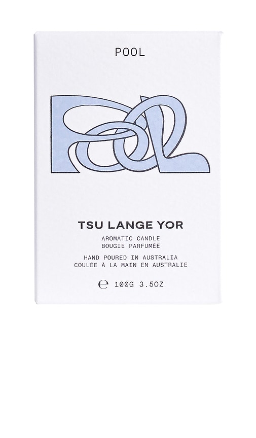 Tsu Lange Yor Pool Small Candle 100g In Silver
