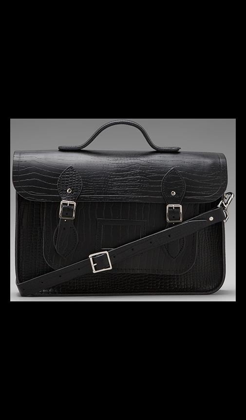 Embossed Stamp Satchel