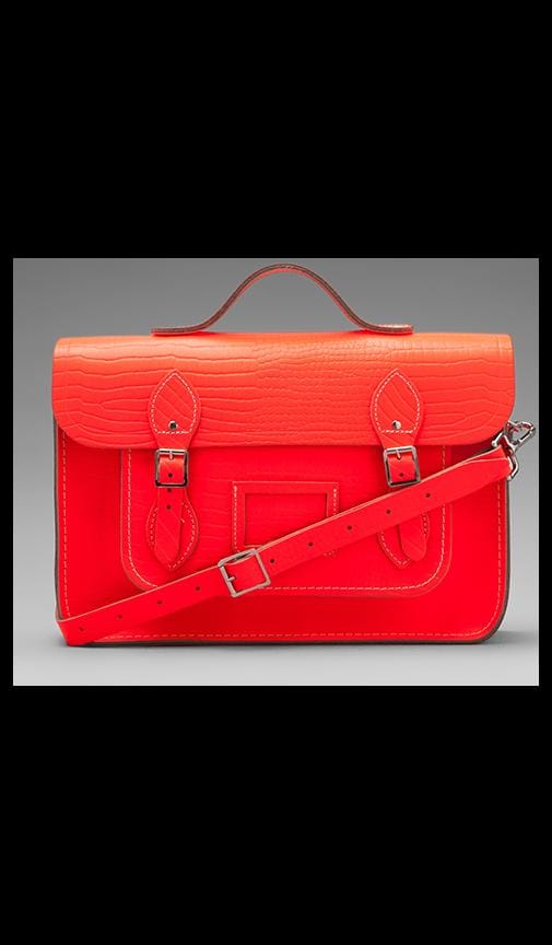 Embossed Stamp Satchel