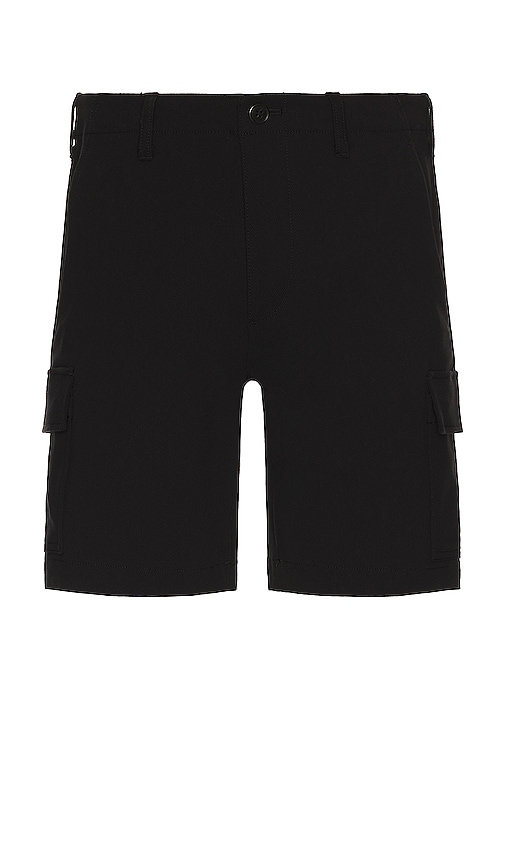 Theory Zaine Neoteric Twill Shorts In Black
