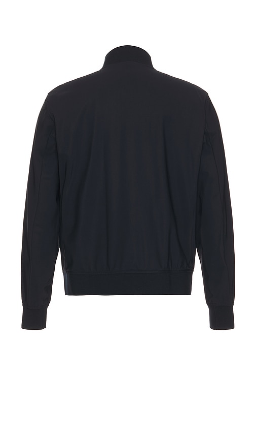 Precision Ponte Murphy Jacket in Navy. - size S (also in L, M)