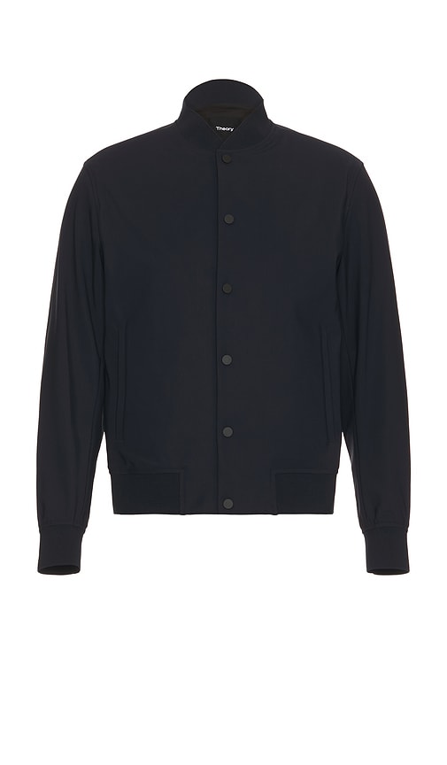  Theory Precision Ponte Murphy Jacket In Blue. Größe S. Also In M, L, Xl/1x, Xxl/2x. 
