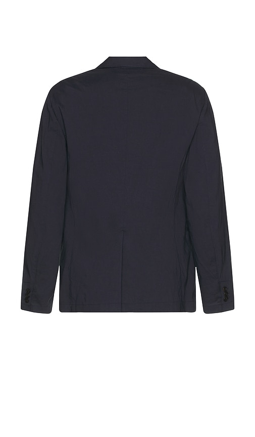 Stretch Linen Clinton Blazer in Navy. - size 42 (also in 38, 40, 44)
