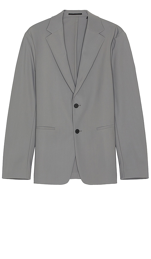 Shop Theory Clinton Jacket In Light Grey