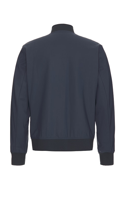 Precision Ponte Murphy Jacket in Navy. - size S (also in M)