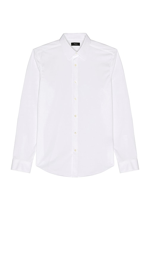 Theory Sylvain Shirt in White | REVOLVE