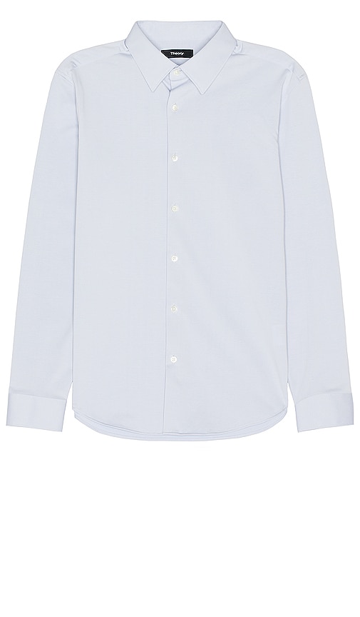 Theory Sylvain Structure Shirt In Olympic