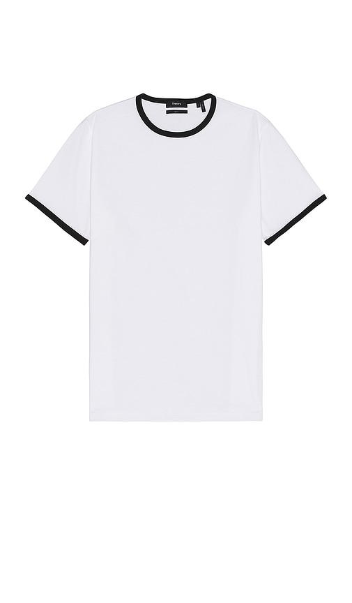 Theory Cilian T-shirt in White & Black