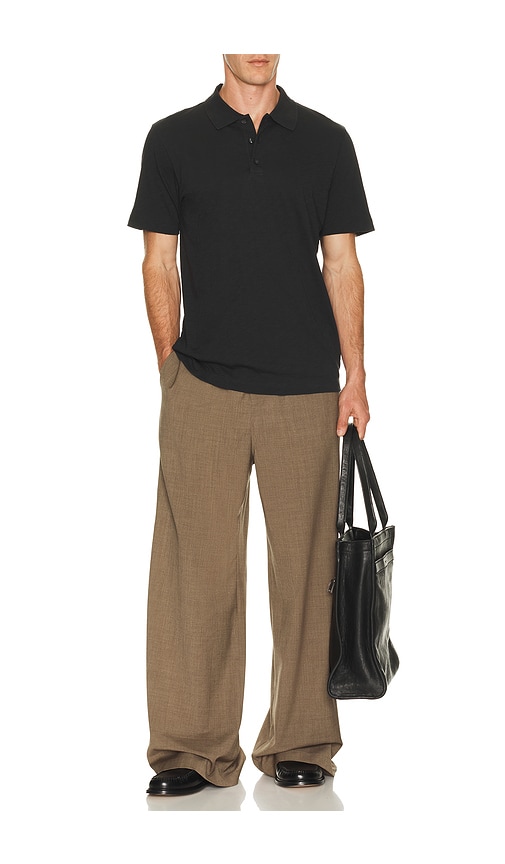  Theory Polohemd In Black. Größe S. Also In M, Xl/1x, Xxl/2x. 