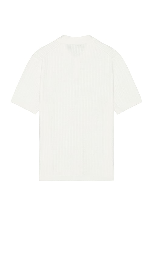 Shop Theory Short Sleeve Polo In È±¡ç‰™ç™½