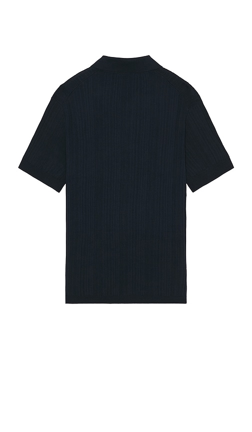 Shop Theory Damian Short Sleeve Polo In Æ³¢ç½—çš„æμ·çº¹