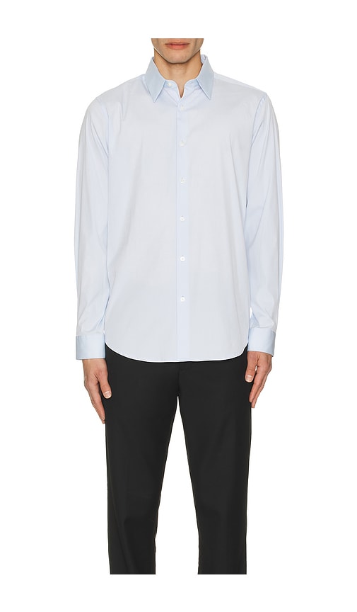  Theory Hemd In Baby Blue. Größe S. Also In M, L, Xl/1x, Xxl/2x. 