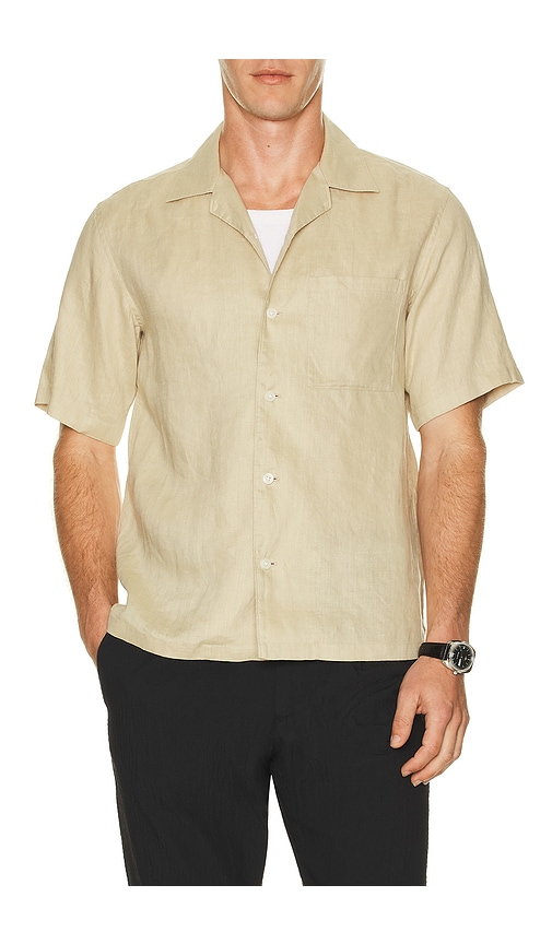  Theory Resort-shirt Noll In Cream. Größe M. Also In L. 