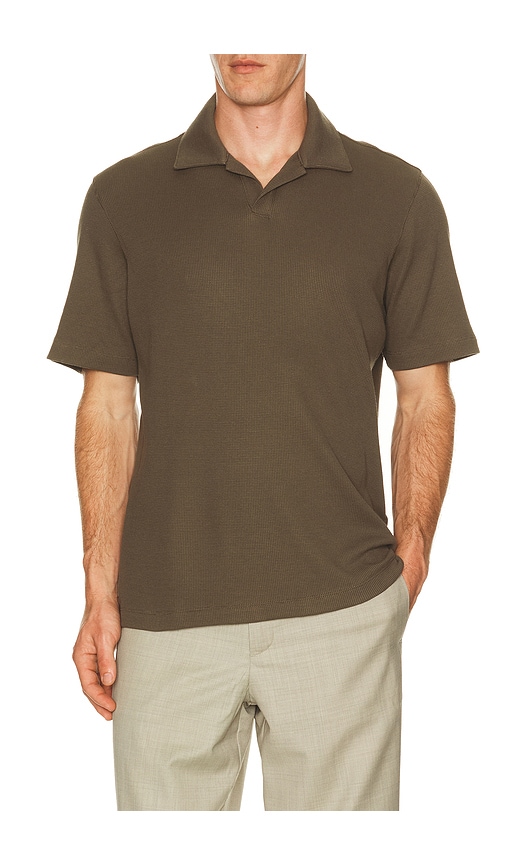 Theory Soft Waffle Short Sleeve Polo