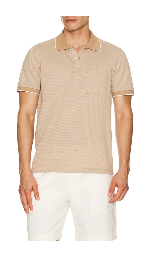 Theory Birdseye Polo en BeigeWhite Taille M Also en S L XL1X XXL2X 139 €