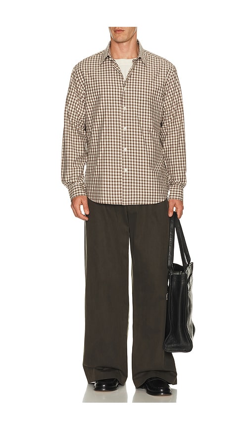  Theory Hemd In Brown. Größe S. Also In M, L, Xl/1x, Xxl/2x. 