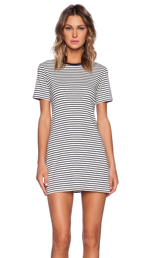 Cherry Classic Stripe Tee Dress